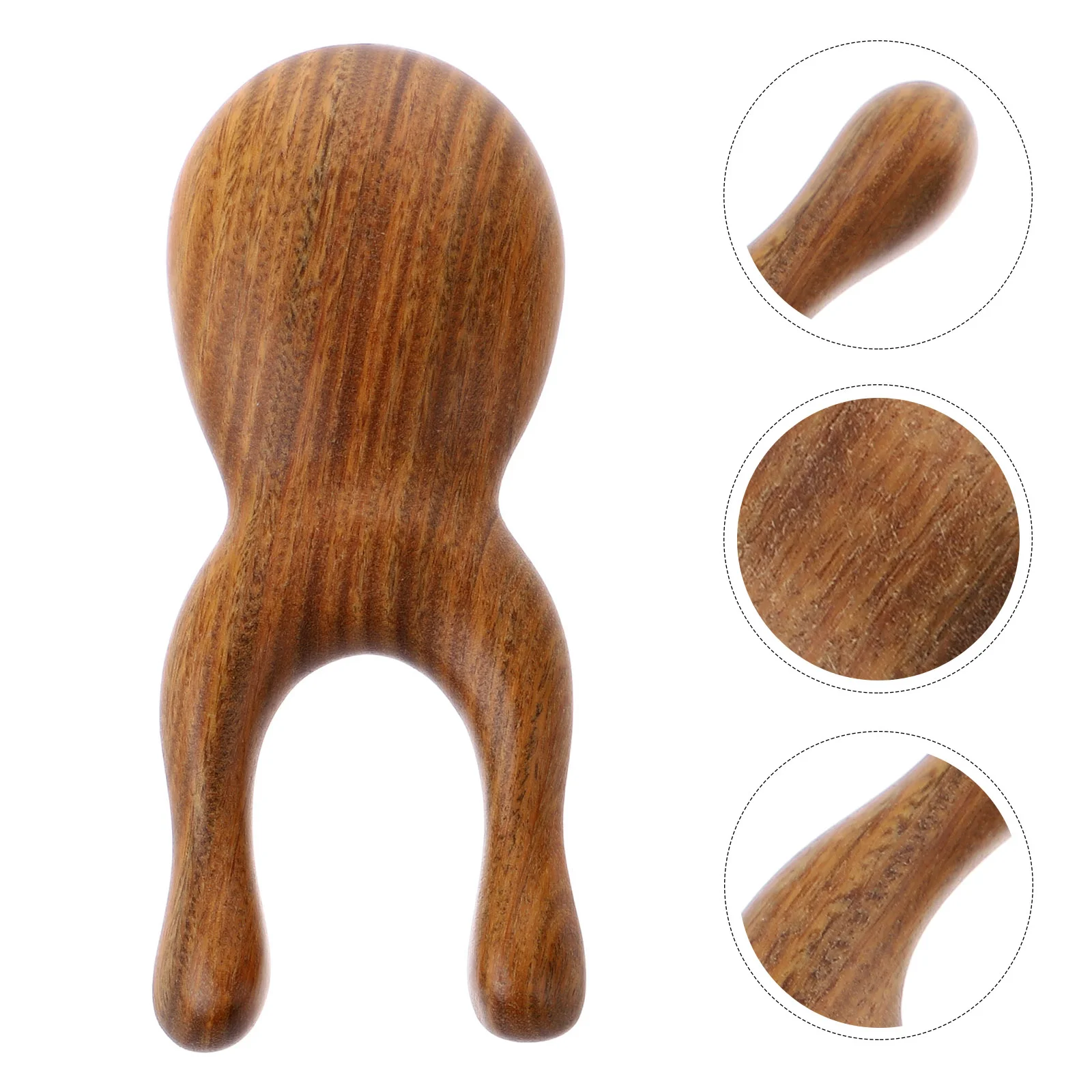 

Face Green Sandalwood Comb Scraping Massage Tools Wear-resistant Head Massager