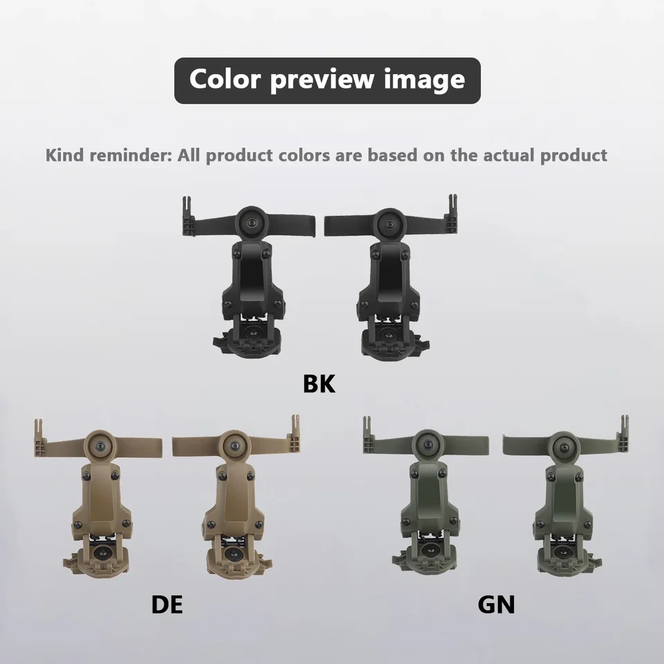Adaptateur militaire sur rail ARC Support COMTAC Support de casque tactique pour casque tactique peltor comtac i ii iii accessoires | FR