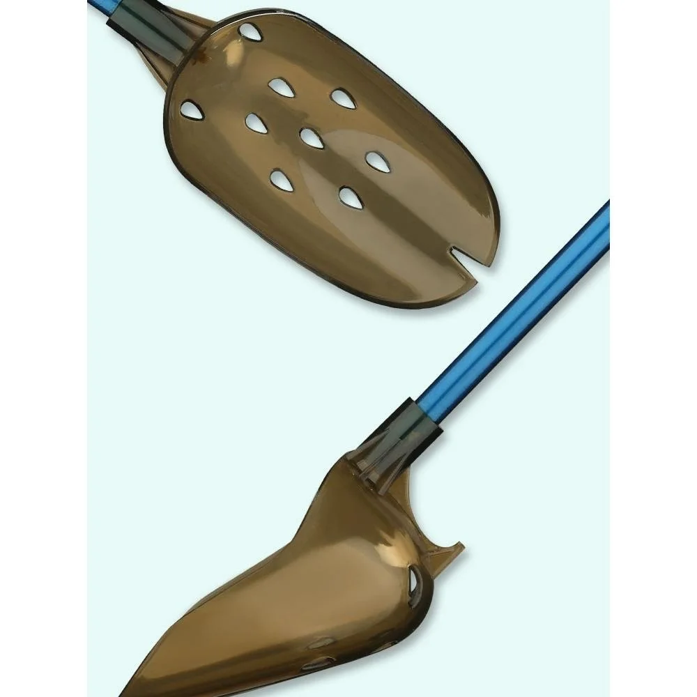 초경량 카본 낚시 스푼, 원투낚시용 80cm 낚싯대, 미끼 담는 스푼, 캠핑 여행용품 낚시 장비