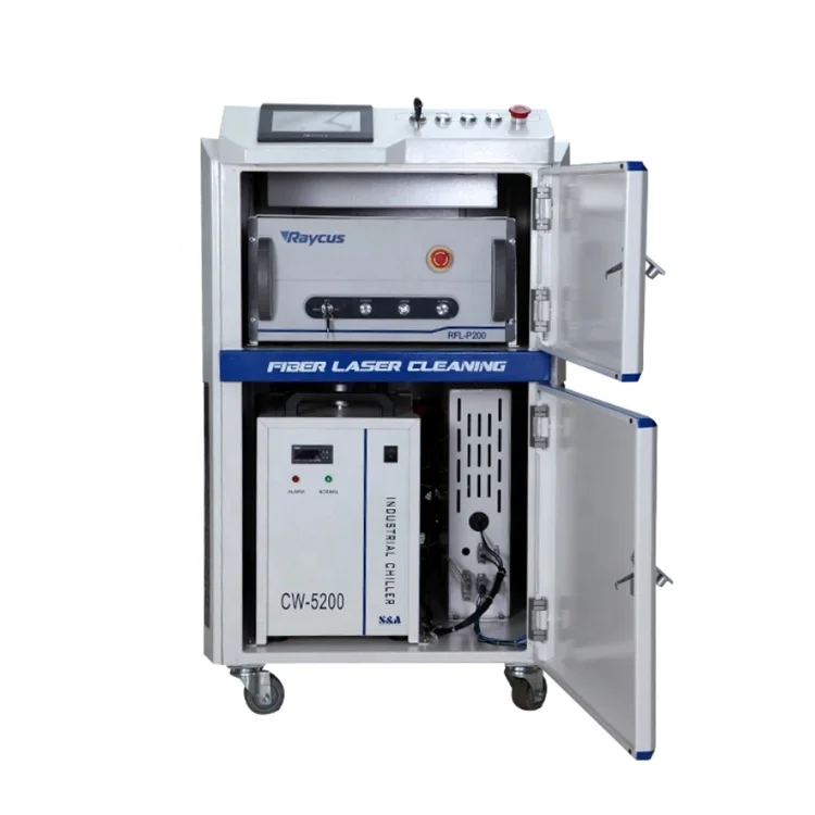

Remove Oil Paint Rust 1000W 1500W Pulse Cleaner Hand Held Fiber Laser Cleaning Machine