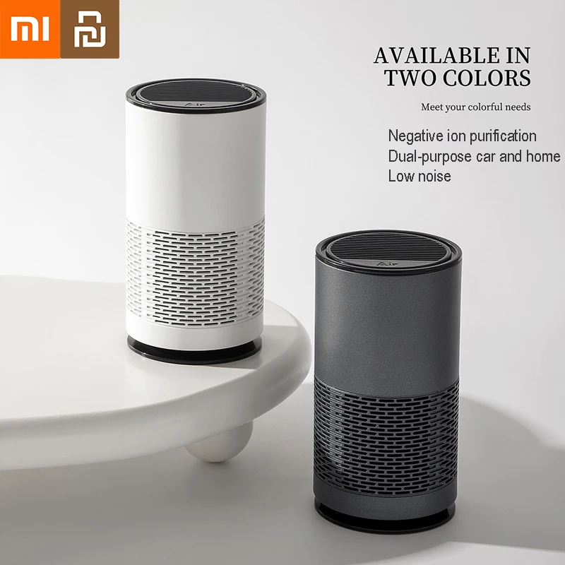 Автомобильный очиститель воздуха Xiaomi Youpin, USB-зарядка, стерилизация отрицательными ионами, удаление запахов, освежитель воздуха, очистка, шкаф для дома