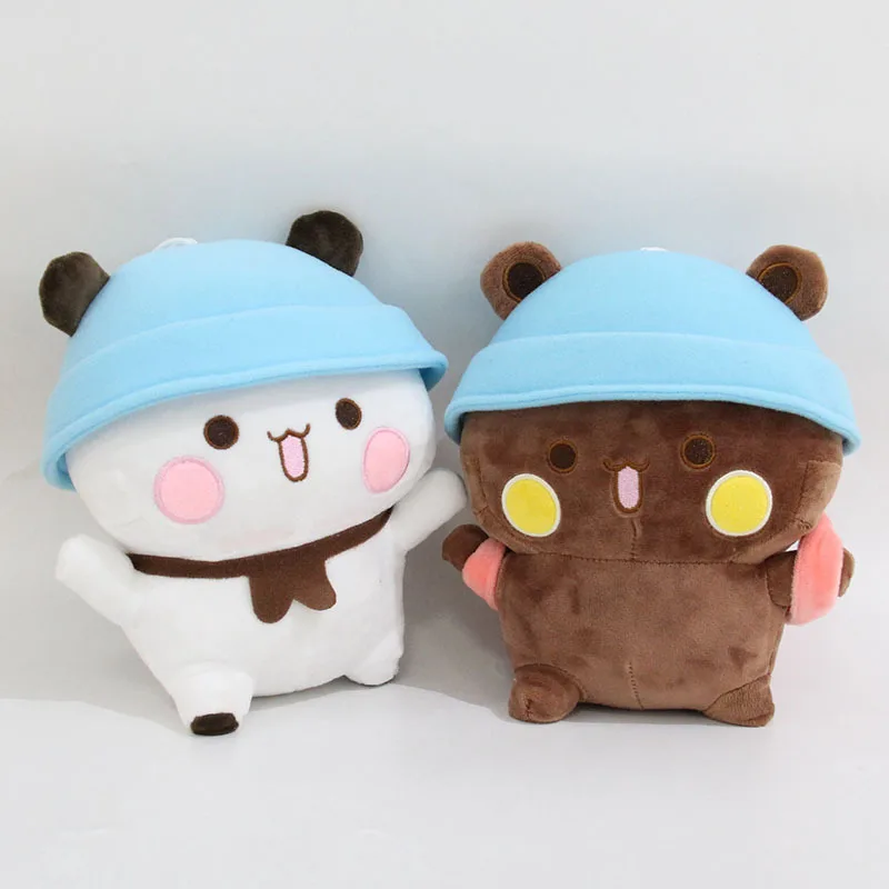 New 20cm Bubu And Dudu Panda Plush Doll Cute Cartoon Panda Doll Kawaii Plush Pillow Children'S Toy Christmas/Birthday Gift