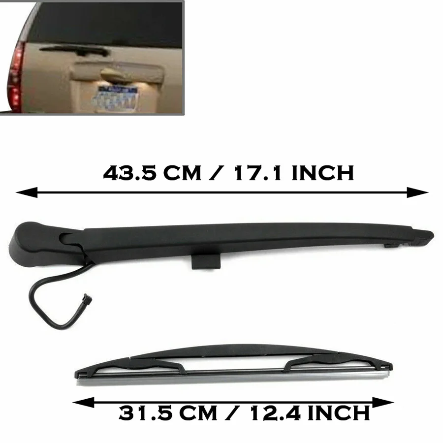 Chevrolet Tahoe/Suburban Rear Wiper Arm and Blade Cadillac Escalade For