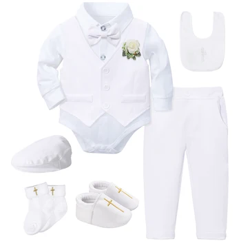 Baby Boy Christening Suit Set 1
