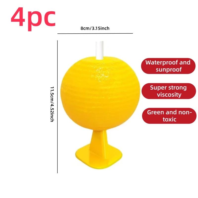sticky worm ball 4pc