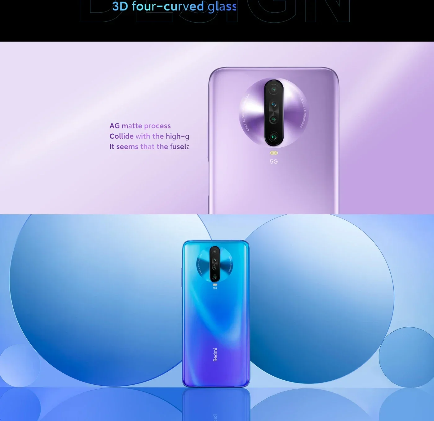 Original Xiaomi Redmi K30 5G Smartphone 64MP Android Unlocked 6.67