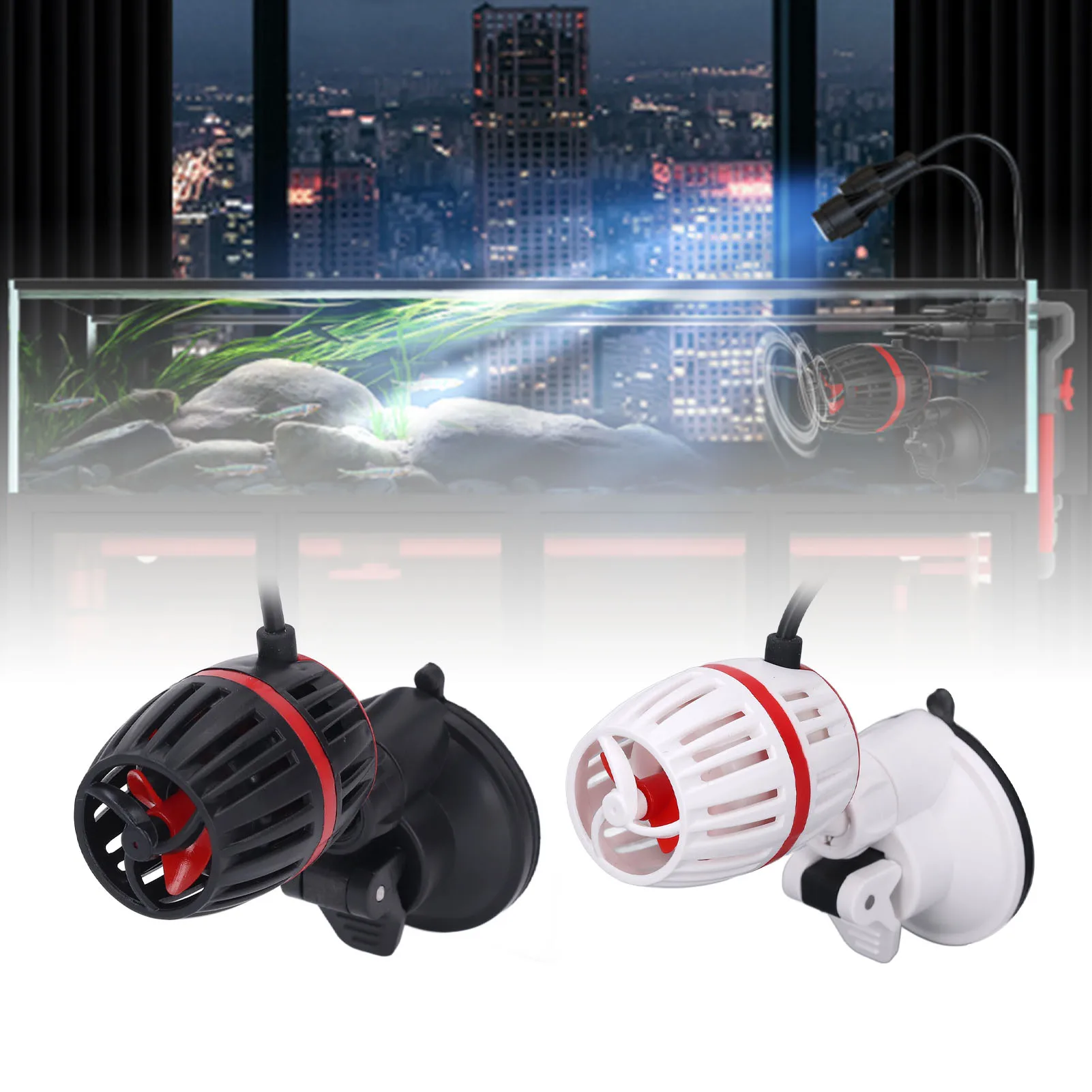 Aquarium Circulation Pump Aquarium Maker Pump Create Water Movement 4 Gears Variable Frequency Fish Circulation aquarium air pump