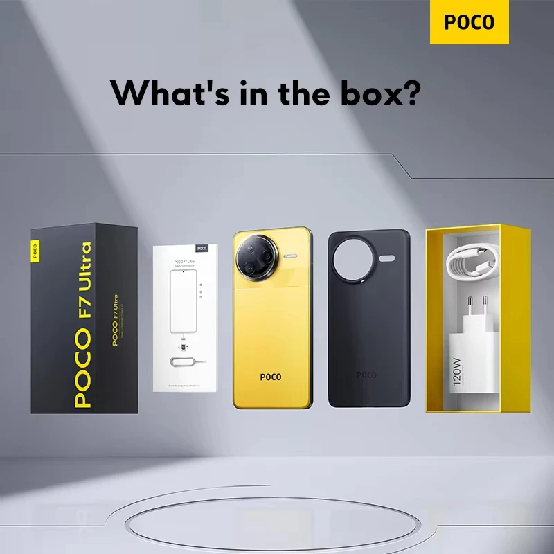 New POCO F7 Ultra Global Version Smartphone Snapdragon®8