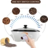 Kitchen  Coffee Bean Roaster Coffee Baked Peanut Beans Baking Stove Popcorn Make Dryer Roasting Machine Grain Drying 3