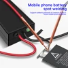 DIY Storage Mini Welder 5V 2A 6 Speed Adjustable 18650 Li-ion Battery Spot Welding Tool Kits Home Energy Small Portable Handhel 3