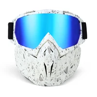 KUTOOK Skiing Snowboard Mask Winter Ski Glasses Face Mask Eyewear Snowmobile Goggles UV Protection Eyewear Windproof Snow Sports 1
