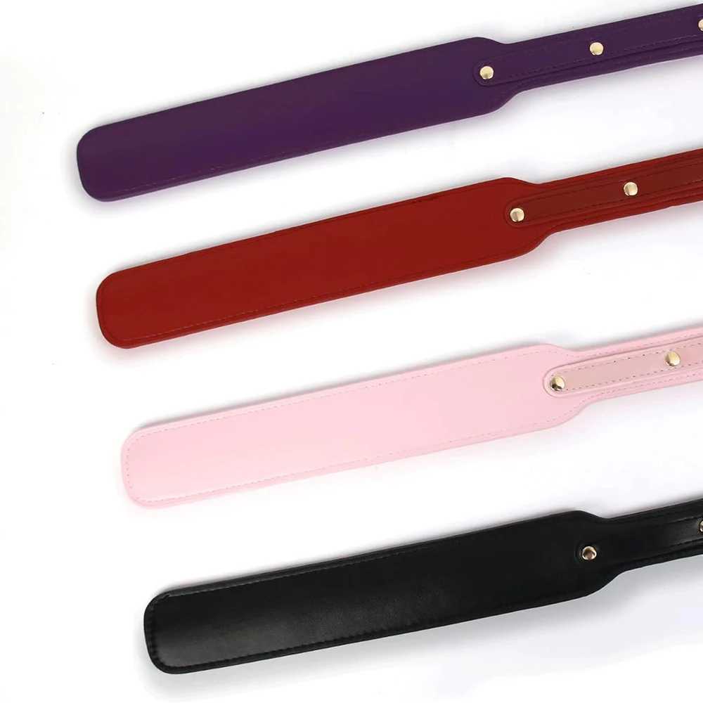 18 inch Riding Crop,Leather Paddle,Super Durable Rug Paddles,Equestrian Crops 3