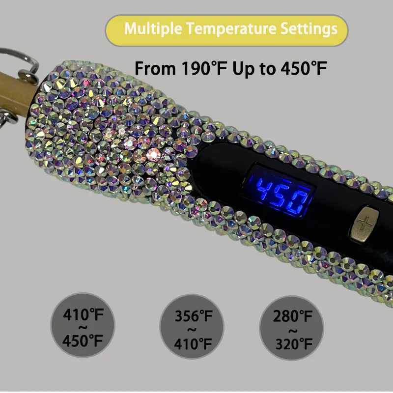 Heating Comb peine caliente alisador de pelo Portable Anti-Scald Comb Beard Press Comb Safety Portable Curling Brush 3