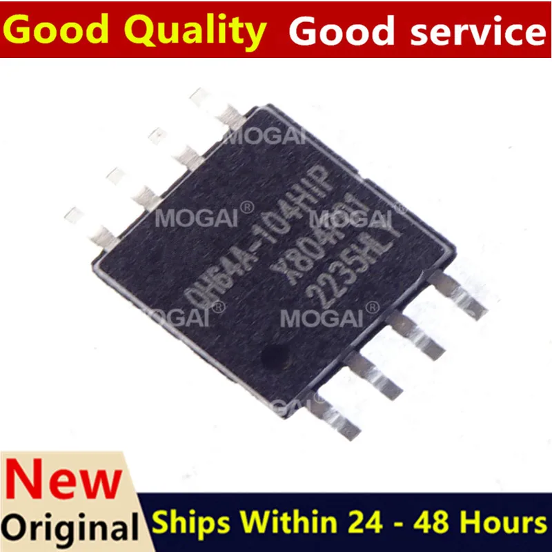 

(5 шт.) 100% Новинка Φ 25QH64-104HIP EN25QH64-104HIP sop-8