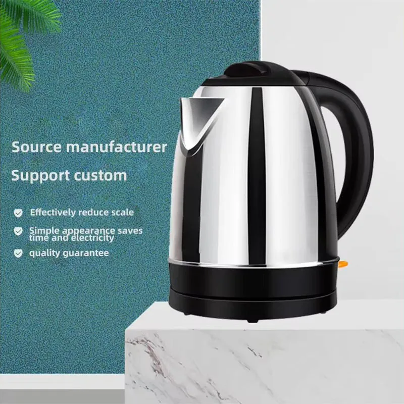 Stainless Steel Kettle Kettle Stainless Steel Kitchen Appliances 1500W Whistle Samovar Tea Coffee Thermo Pot Gift