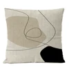 Abstract Black Boho Home Decorative Pillow Cover Arch Line Minimalist Geometric Throw Pillow Case Living Room Decor Sofa Cushion 6