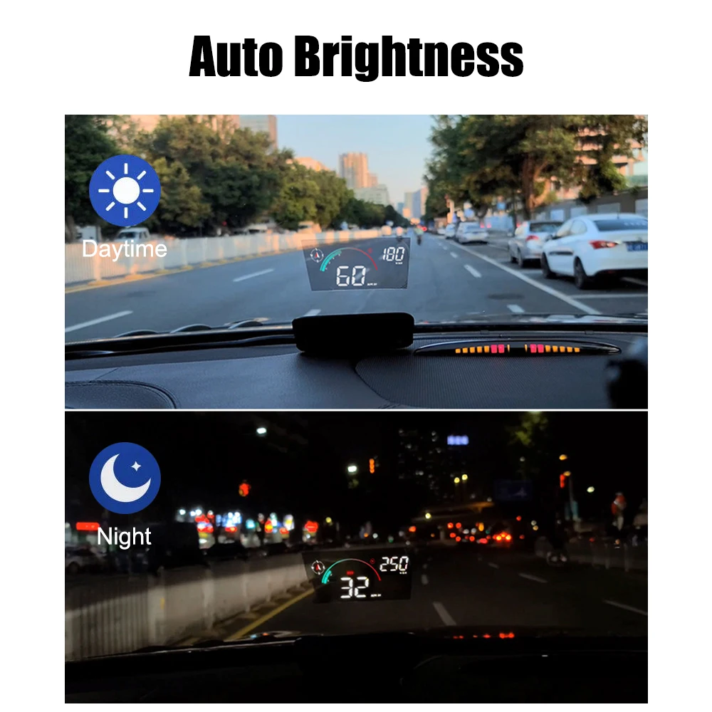 M22 HUD   ڵ  ÷, RPM MPH , GPS ħ ð, ӵ 跮  ˶ Ʈ ӵ