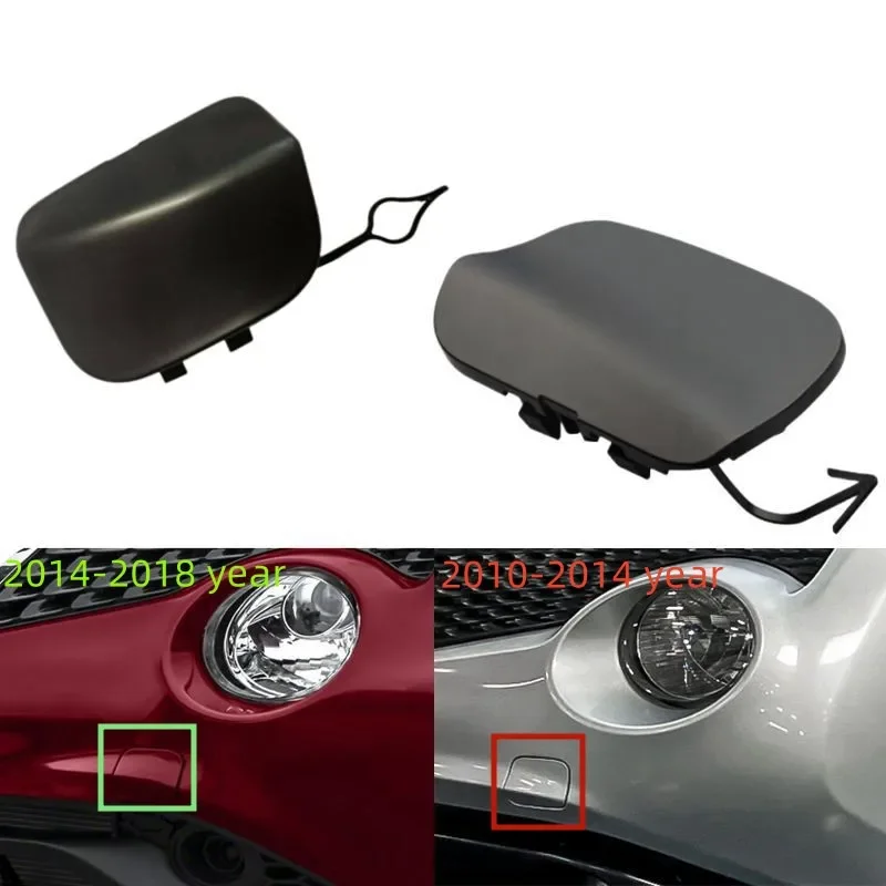 Unpainted Front Bumper Tow Eye Hook Cover Cap For Nissan Juke F15 FL 2010 2011 2012 2013 2014 2015 2016 2017 2018