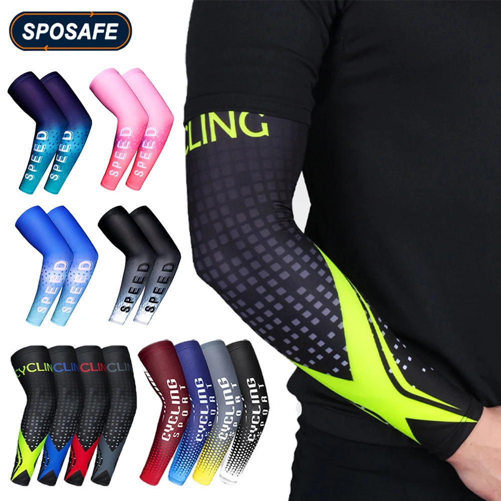 Basketball Compression Sleeve Compression Arm Sleeves Men Compression Cycling Body Arm