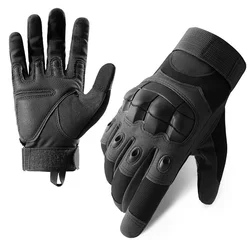 Touchscreen Breathable Summer Motorcycle Riding Gloves for M (Black)
