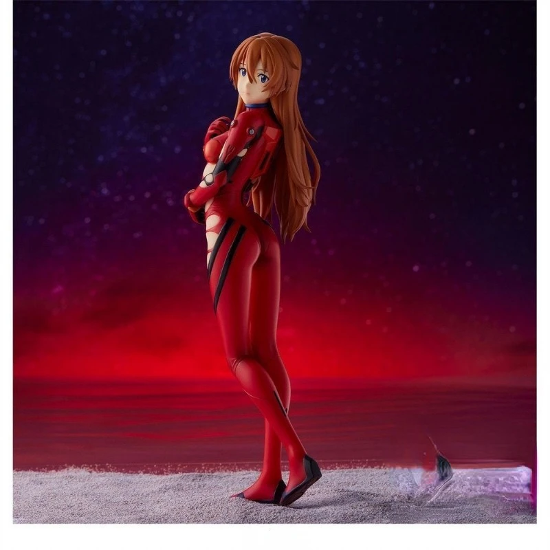

Animation Neon Genesis Evangelion Cartoon Asuka Doll Figure Ornament Collection Model Creative Toy Exquisite Christmas Gift