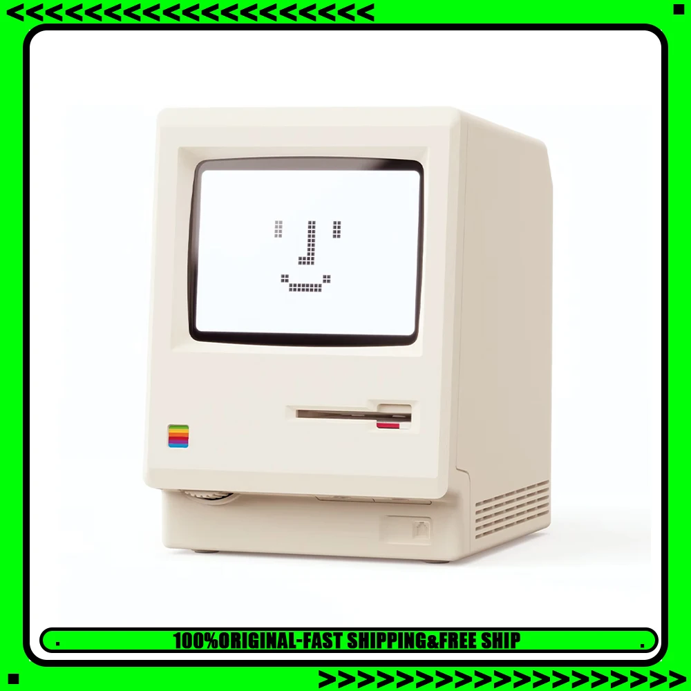 Maclock レトロ時計創造性目覚まし時計学生向けウェイクアップ