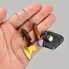 Mini Stainless Steel Small Axe Portable Key Chain, Small Kitchen Knife Disassembly ECD Gift Key Pendant Decoration, Outdoor Tool 3