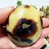 Natural Septarian Crystal Stone Palm Spiritual Meditation Reiki Healing Stones And Crystals Divination Feng Shui Home Room Decor 5