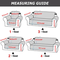 Anti Slip And Waterproof Sofa Cover, Compatible With Corner Sofa And Pet Sofa Cushion, Treated With Living Room Brand 2