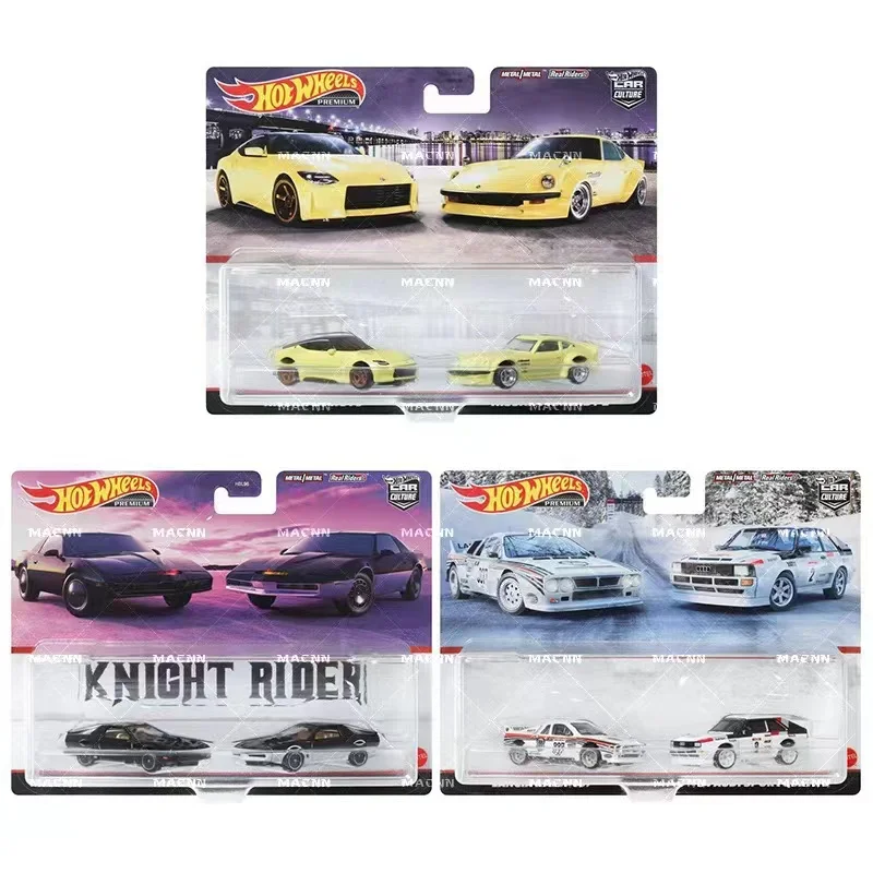 

Hot Wheels 2022 Car Culture 2 упаковки Nissan Z Proto Fairlady K.I.T.T K.A.R.R Lancia Rally Audi Quattro 1:64 литая Игрушечная модель автомобиля
