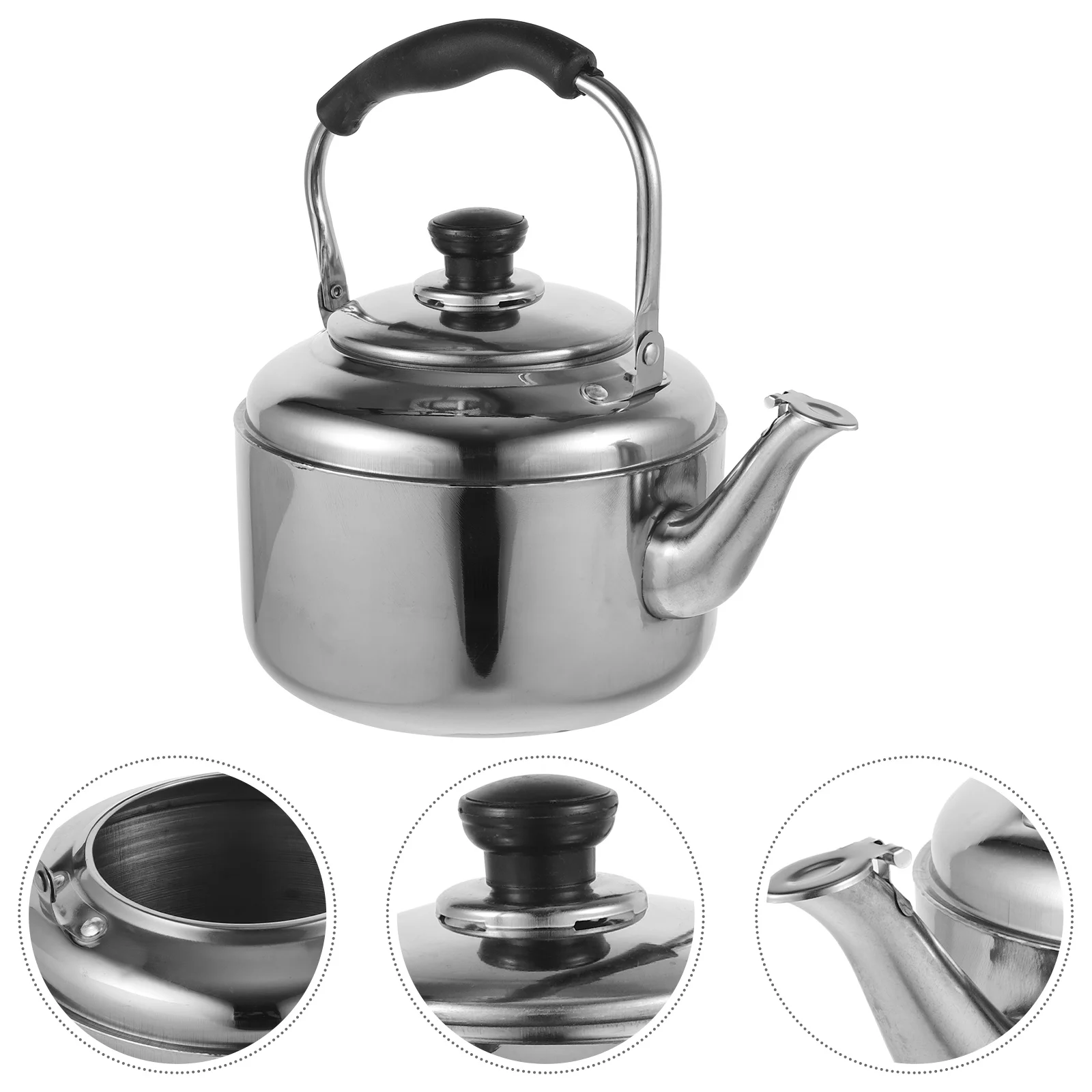 

Kettle Tea Water Stove Whistlingstove Stainless Steel Teapot Pot For Hotboiling Pots Gas Coffee Induction Camping