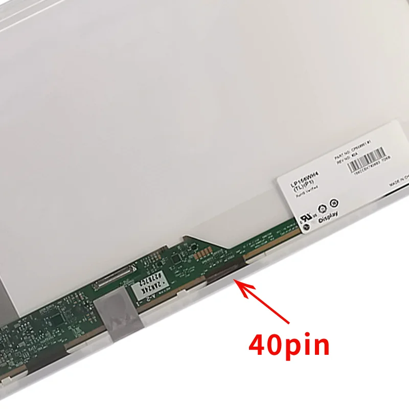 Polegada Laptop Tela Lcd N156bge-l62 Ltn156at24-w01 L01 P01 Ltn156at22-n01 001 B156xtn02.0 B156xtn02.1 1366x768 Display Lcd 15.6 - Imagem 3
