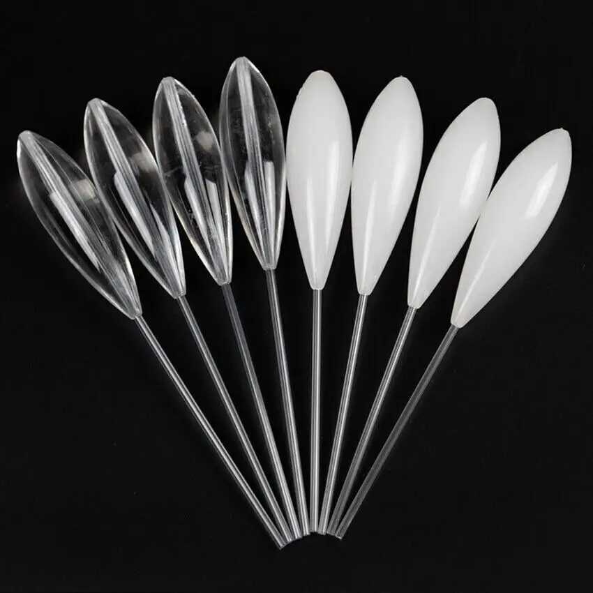 Lot de 4 flotteurs pêche à la carpe, bombarda coulissante ou plongeante pour contrôle de la