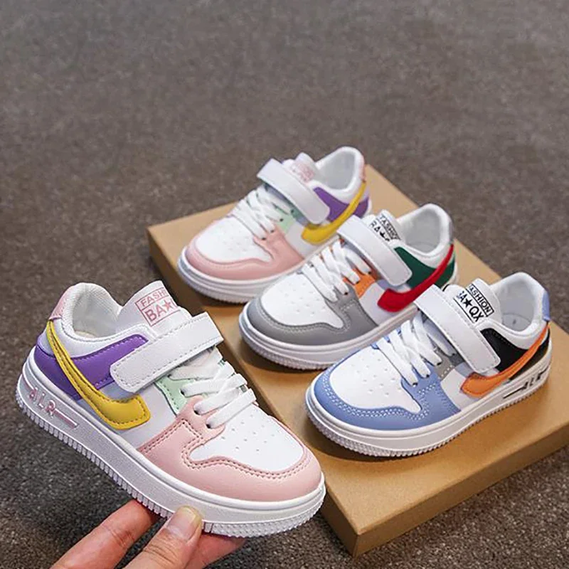 Kids Shoes Unisex Boys and Girls Casual Sports Shoes New Children Student Leisure Shoes Running Non-slip Soft Bottom Sneaker 3