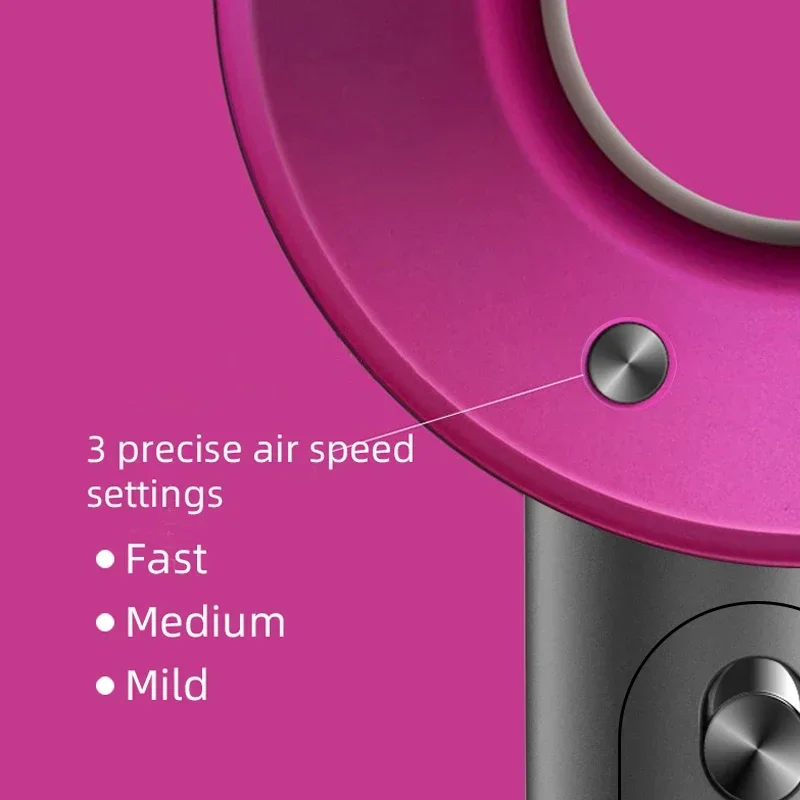 مجفف شعر أيوني سلبي احترافي بدون شفرات للعناية بال...