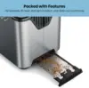 4 Slice Digital Toaster, 6 Shade Settings, Stainless Steel Toaster 4 Slice with Extra-Wide Slots, Thick Bread Toaster 6