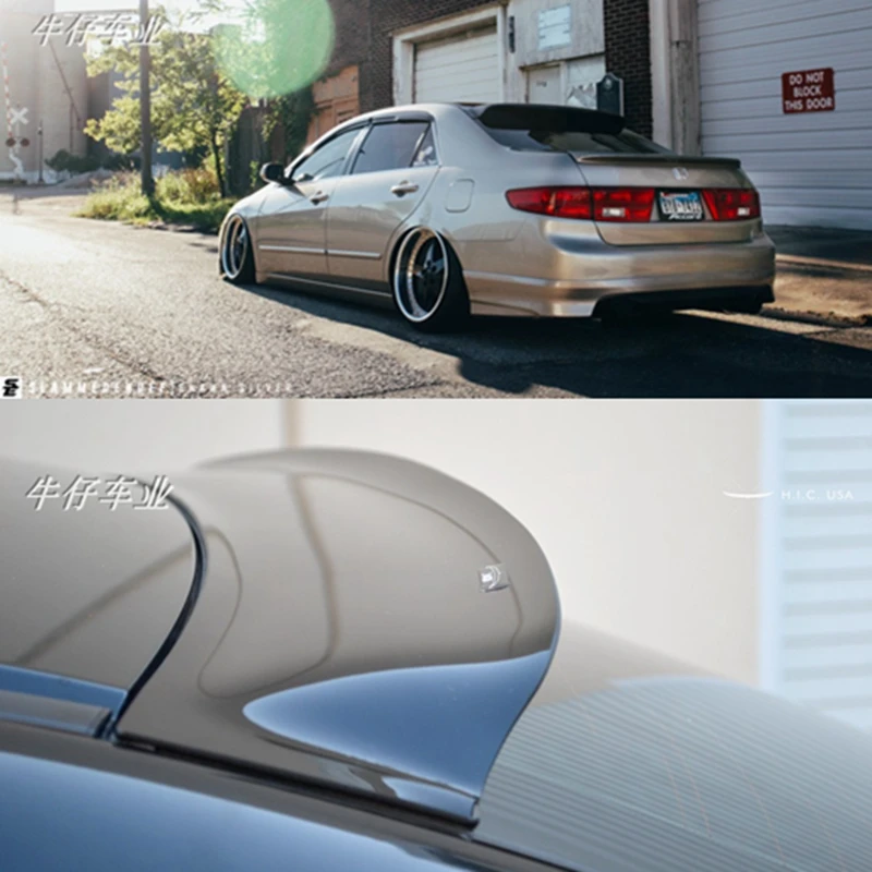 

for Honda Accord Spoiler 2003-2007 visor roof wing rear PMMA material spoiler