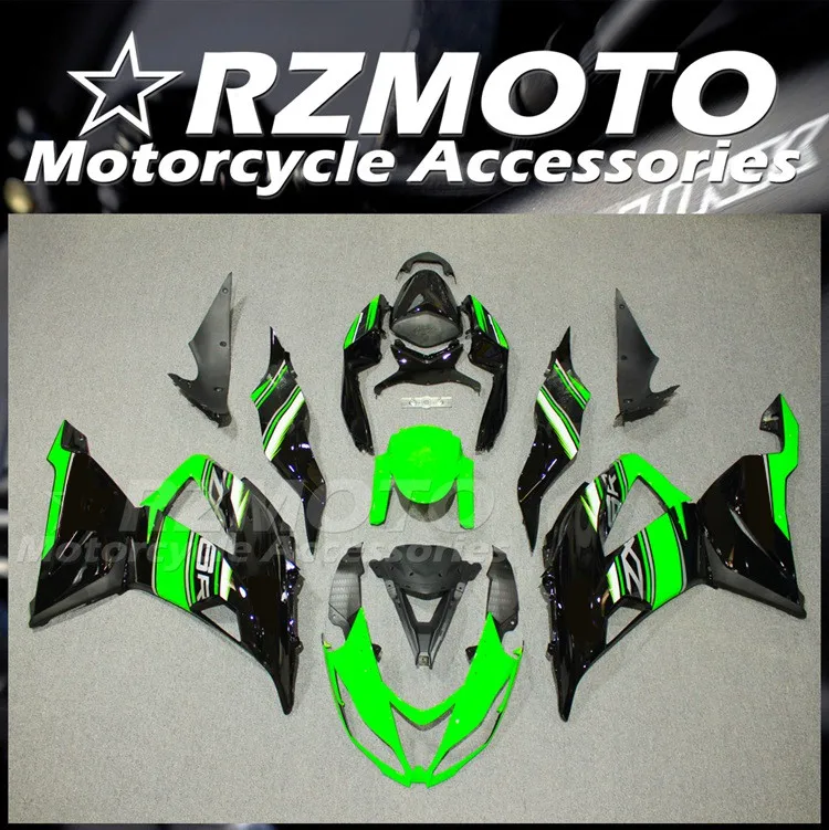 

Новый комплект обтекателей для велосипеда из АБС-пластика подходит для KAWASAKI ZX-6R 13 14 15 16 17 ZX6R 636 2013 2014 2015 2016 2017 2018 Комплект кузова черный зеленый