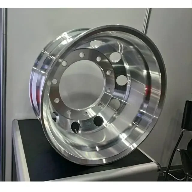 Bus Wheel Ten Bolts 22.5x8.25 Easy Driving Tire Coach Wheel Hubs Alloy Aluminum Truck Rims