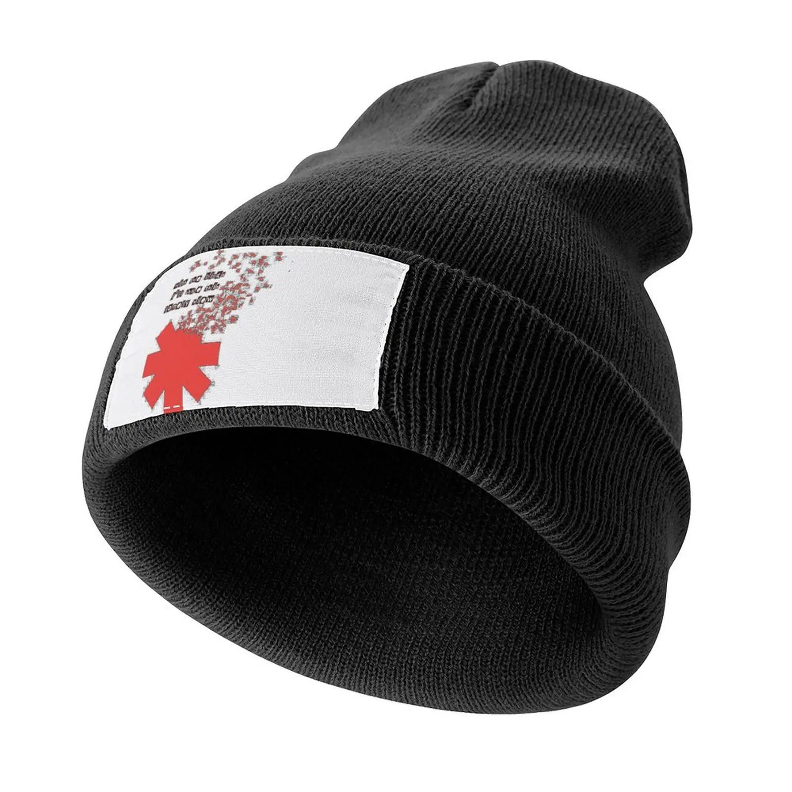 

With The Birds RHCP Iconic Knitted Cap Rave New In The Hat Trucker Hats hard hat Men's Caps Women's