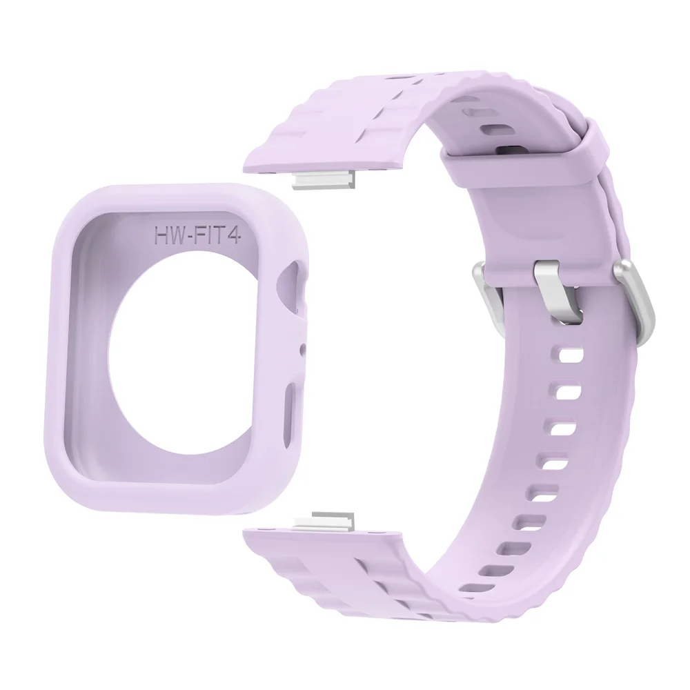 Silicone Strap & Protective Frame for Smartwatch - Versatile Wristband Accessories
