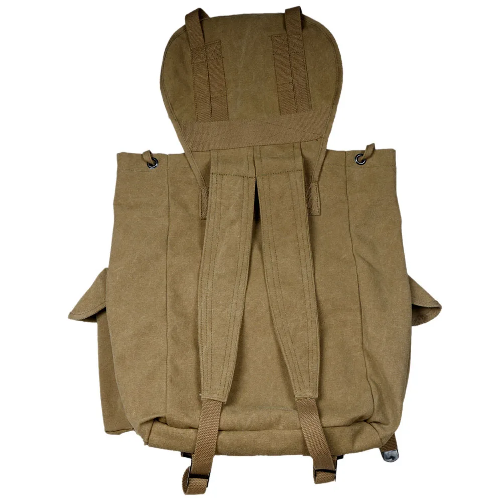 WWII WW2 US ARMY STYLE POUCH HAVERSACK BACKPACK M14 Waterproof Canvas BAG 2