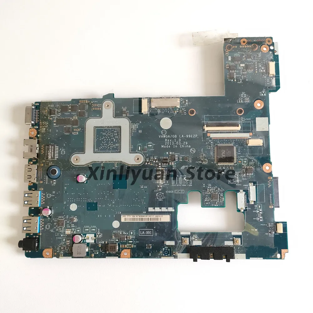 vawga para lenovo computador portátil mainboard com cpu teste