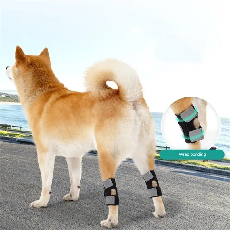 23GA Outdoor Dog Activity Brace Dog Elbow Brace Pad Auxiliary Fixed Joint Protectors