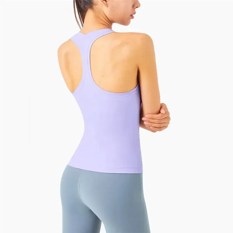 Lemon Sexy Yoga Vest Sports Bra Top Tank Women Shirt Sportswear High Elastic Breathable Moisture Wicking Running Blouse Summer