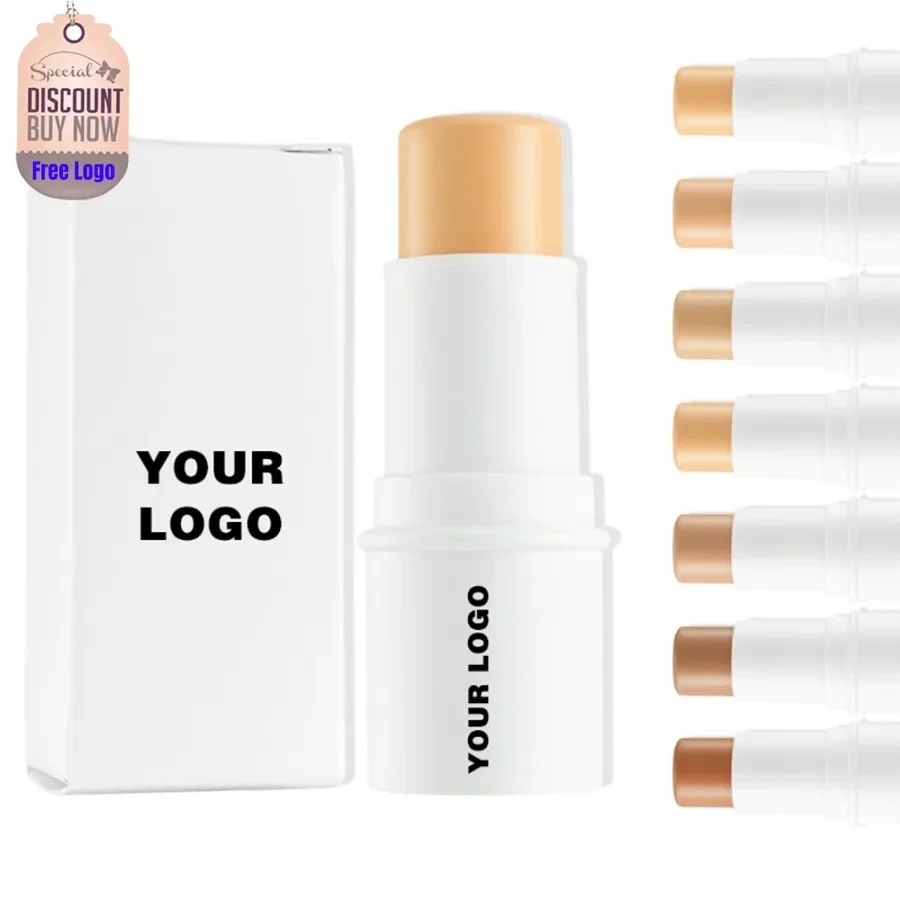 

Private Label Highlighter Stick Three-dimensional Vegan Concealer Blush Brightening Shadow Bronzer Highlighter Makeup Custom
