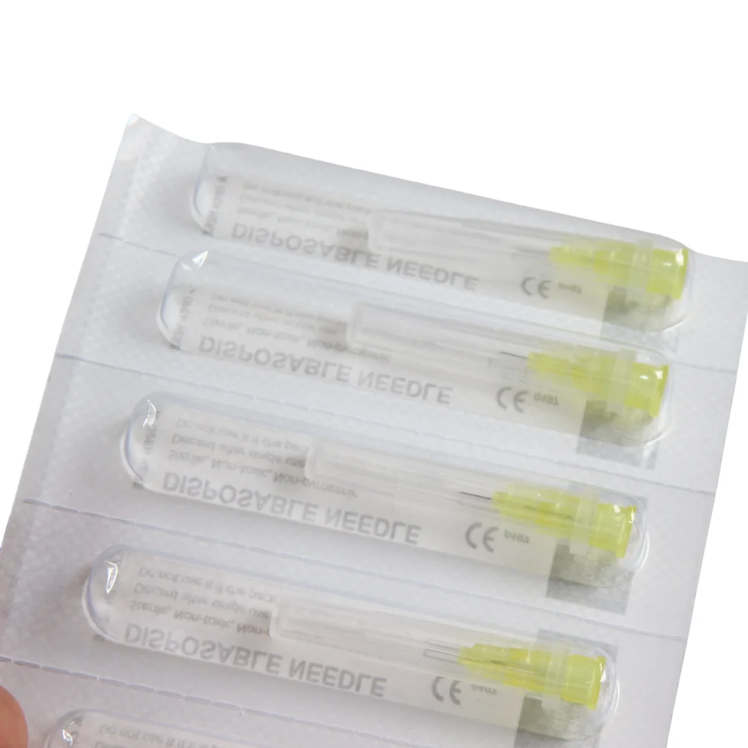 100pcs/box 30G 4mm 13mm Disposable Needle Small Painless Tattoo Needle Injection Needle surgical tool 6