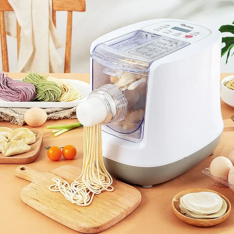 Electric Pasta Maker Machine With 13 Pasta Molds LCD Screen Noodle Making Machine Making Spaghetti, Macaroni, Dumpling Skin In 15 Minutes Convenient And Easy To Use