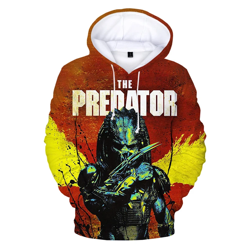 

The Predator 3D Printed Hoodies Men Women Casual Hooded Sweatshirts Movie Pattern Hip Hop Pullover Male Fashion Oversized Hoodie