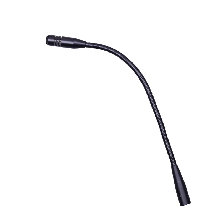 

TELIKOU Dynamic Gooseneck Microphone XLR-3M connector Intercom Panel Gooseneck Microphone 45cm